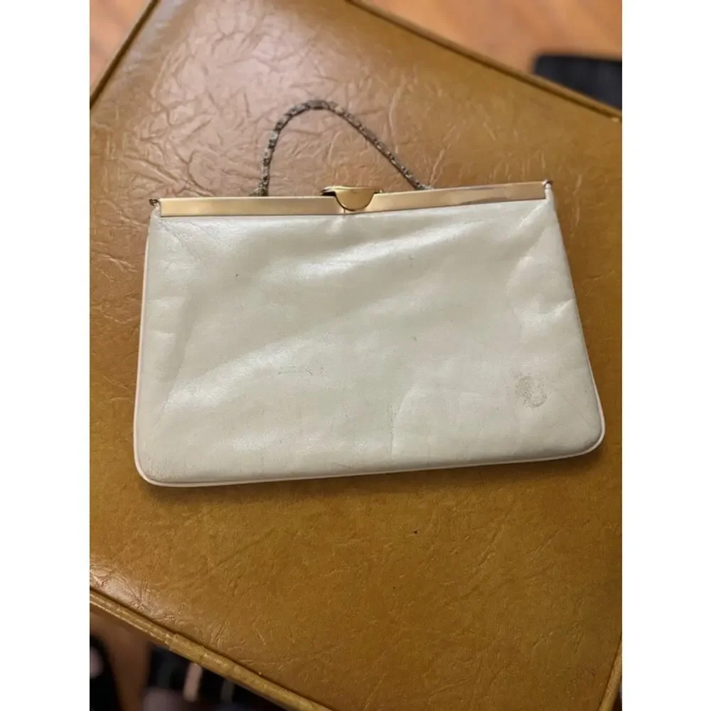 Vintage Clutch light mint green